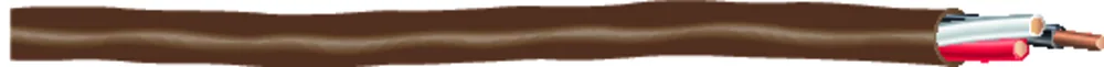 18-16 2/C CU BLACK/WHITE BRAKE CABLE BLACK 10000 FT