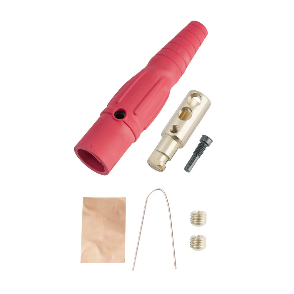 DISPOSITIVO CAM-TECH, CONECTOR MACHO ROJO 2/0-4/0