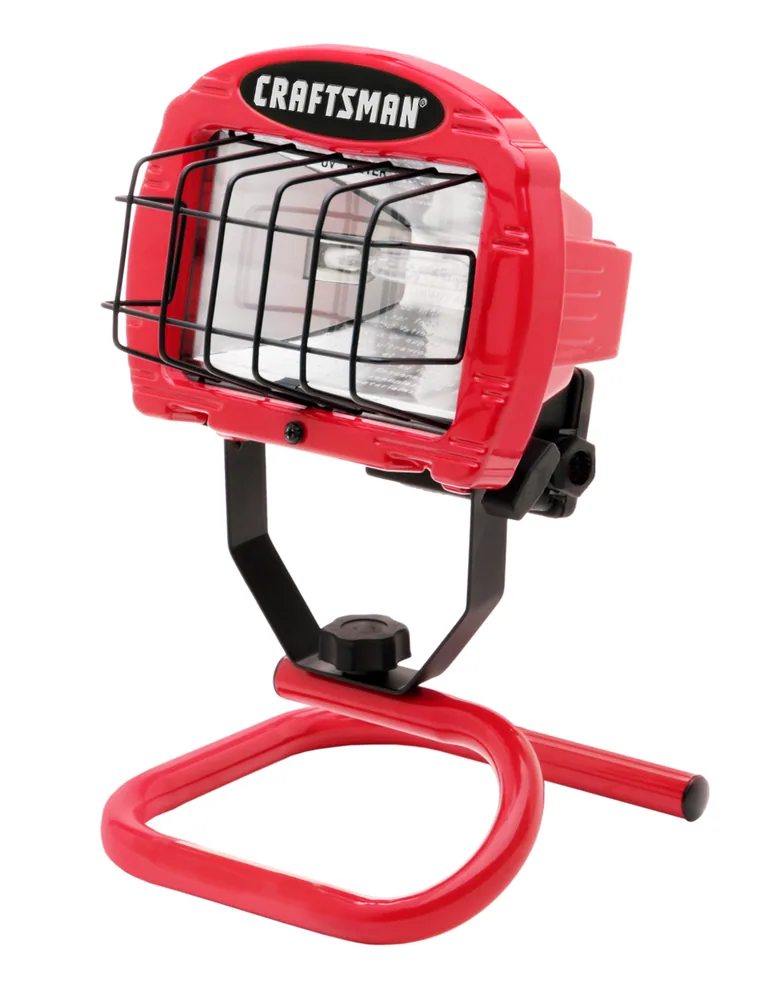 LÁMPARA DE TRABAJO L-878 250W 4 EN 1 HALÓGENA CON ESTACA, GANCHO Y BASE
