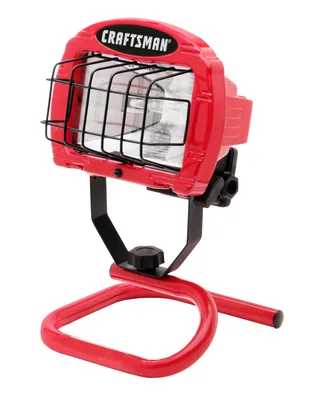 LÁMPARA DE TRABAJO L-878 250W 4 EN 1 HALÓGENA CON ESTACA, GANCHO Y BASE