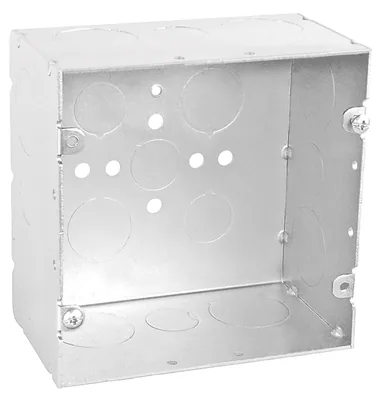 5 IN SQ BX 2-7/8 IN 1/2 & AMP 1 IN KO