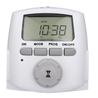 TIMER DIGITAL PARA LÁMPARA - ENCHUFABLE