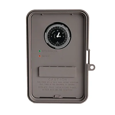 TIMER DE DESHIELO, CUARZO, GABINETE EXTERIOR