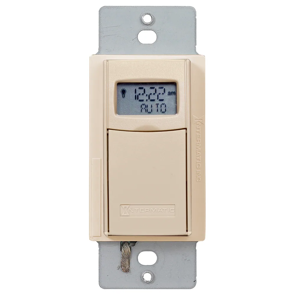 TIMER-INWALL,20A,ALMND