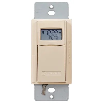 TIMER-INWALL,20A,ALMND