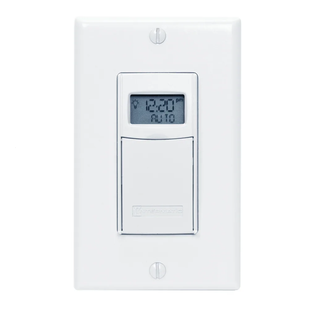 TIMER-INWALL,20A,WHT