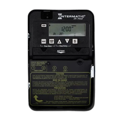 ELECTRONIC T/S SPST,24 HOUR
