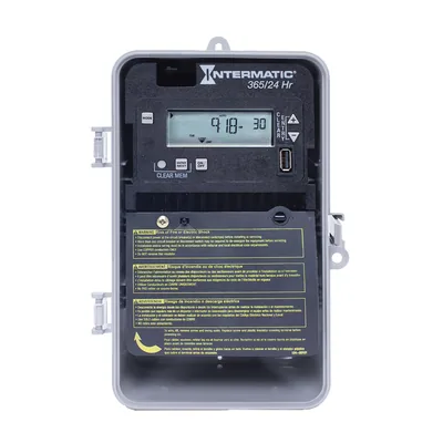INTERRUPTOR DE TIEMPO,1 CIRCUITO,24 HORAS,CAJA INTERIOR