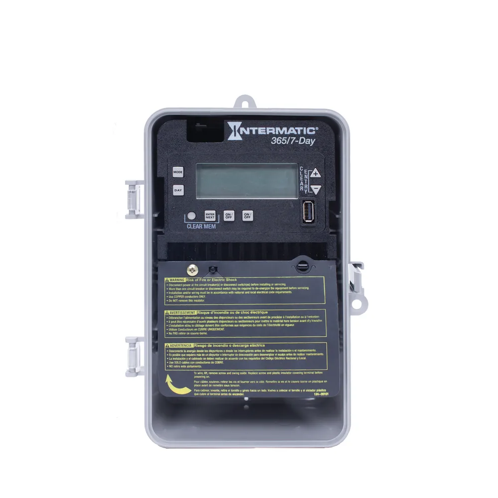 INTERRUPTOR DE TIEMPO ELECTRÓNICO, 2 CIRCUITOS, 7 DÍAS, ENCL PLÁSTICO 3R