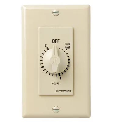 2 Hour Max Spring-Wound Timer, Ivory