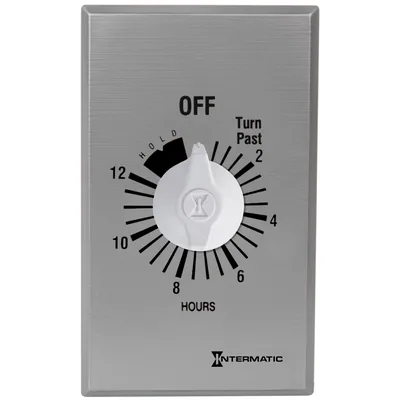 12-Hour Spring-Wound Timer with Hold