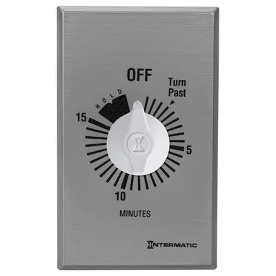 15-Minute Spring-Wound Timer with Hold