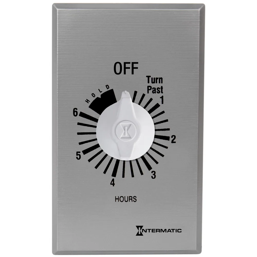INTERRUPTOR DE TIEMPO 6 HR S/O RETENCIÓN SPST