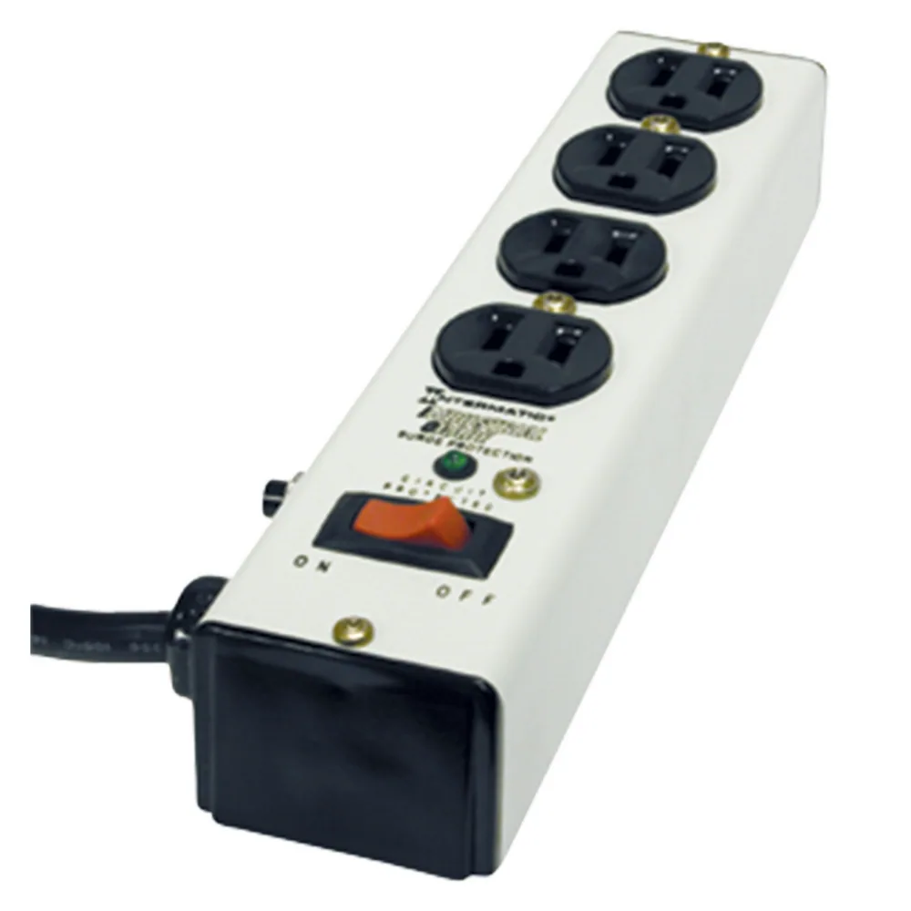 SURGE PROTECTOR 6 CIRC-4' CORD