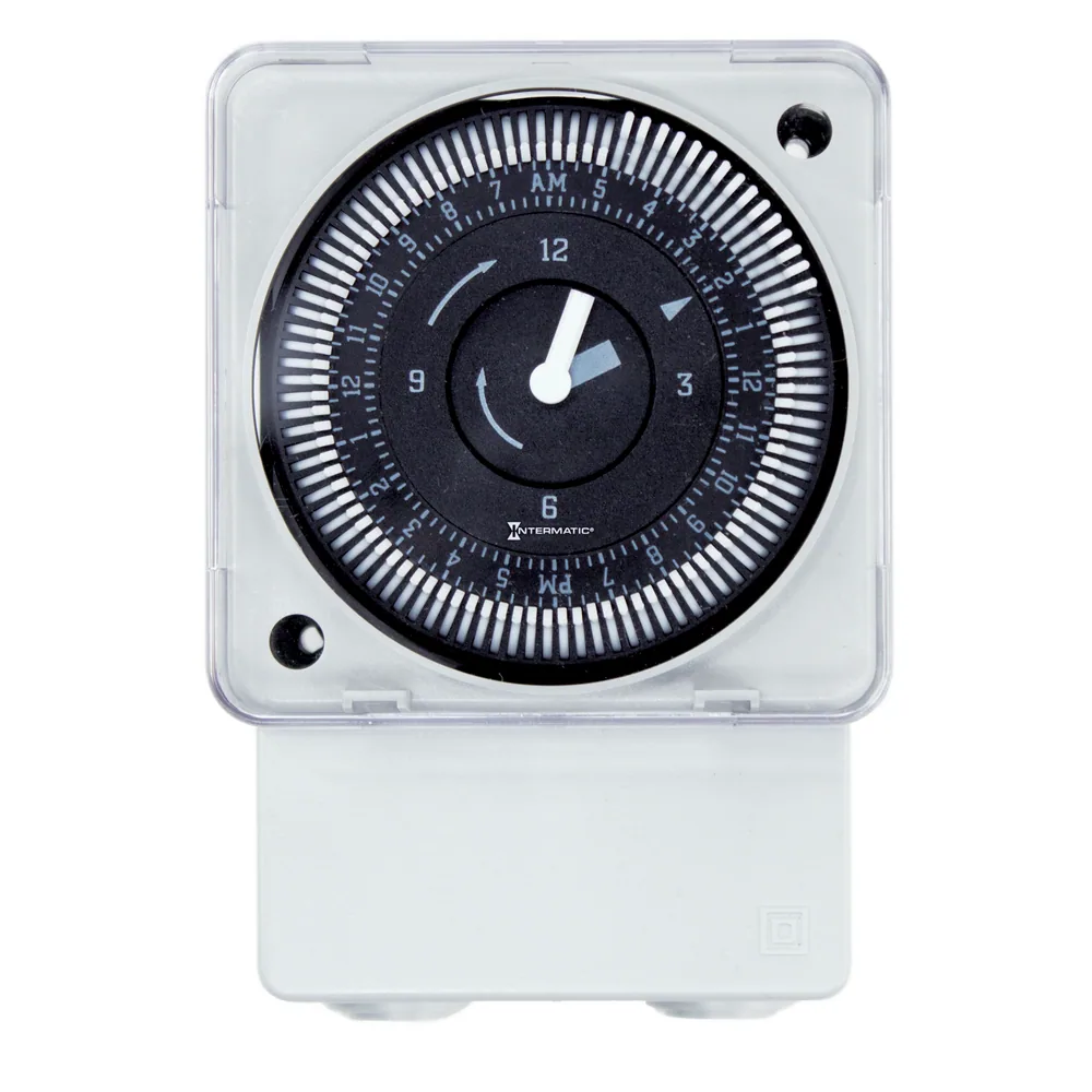 INTERRUPTOR DE TIEMPO, ESFERA DE RELOJ, 24 HORAS