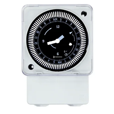 INTERRUPTOR DE TIEMPO, ESFERA DE RELOJ, 24 HORAS