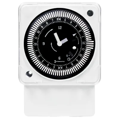 INTERRUPTOR DE TIEMPO, CARÁTULA DE RELOJ, 24 HORAS
