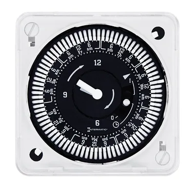 INTERRUPTOR DE TIEMPO, CARÁTULA DE RELOJ, 7 DÍAS