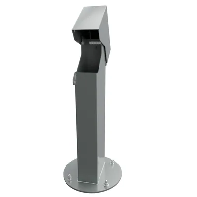 PEDESTAL-1-GANG,18" GRIS