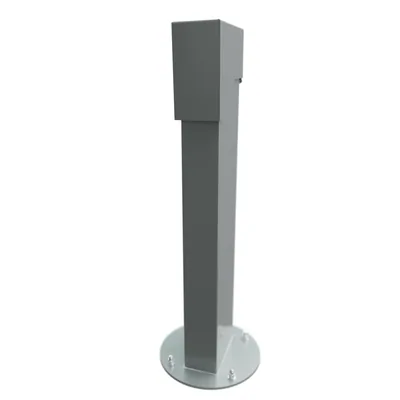 PEDESTAL-1-GANG,24",GRIS