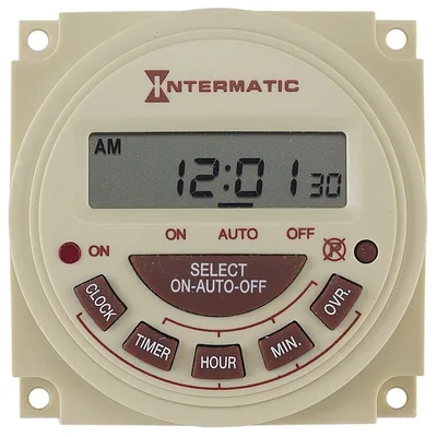 Electronic panel mount timer replacement