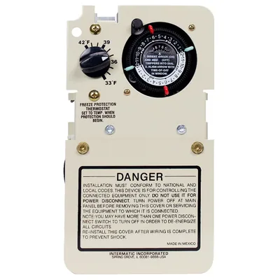 Freeze protection timer mechanism