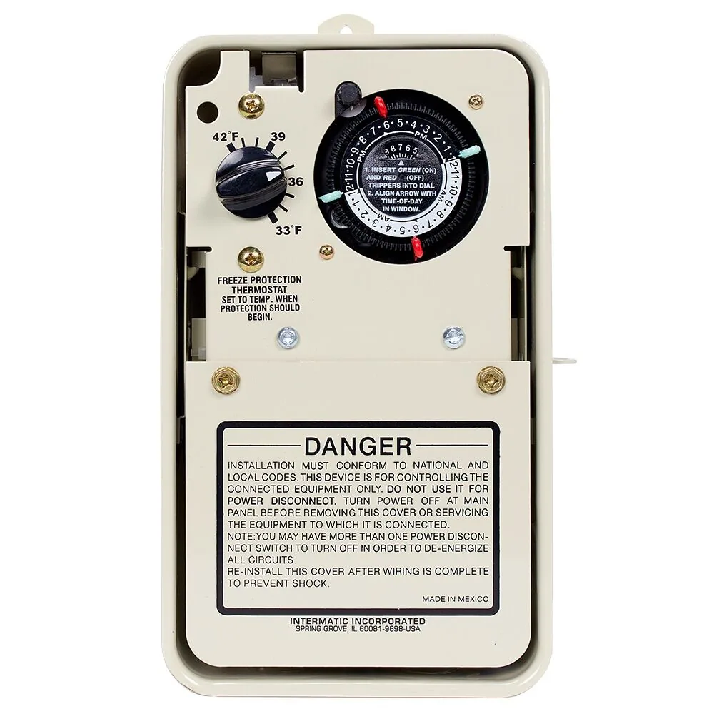 Freeze protection timer