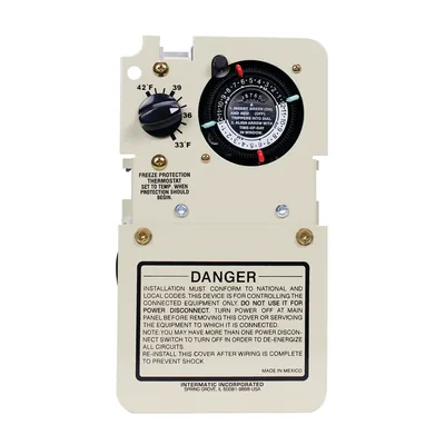 Freeze protection timer mechanism