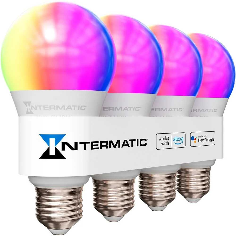 ABRA A19 WI-FI SMART BULB 4-PA