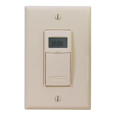 TIMER-INWALL,15A,ALMND