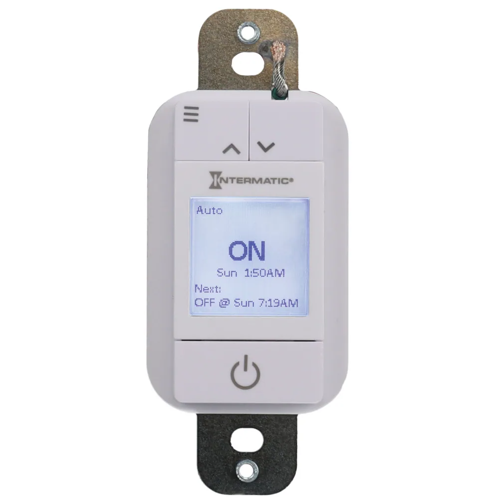 In-wall astronomic programmable timer