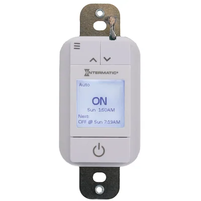 In-wall astronomic programmable timer