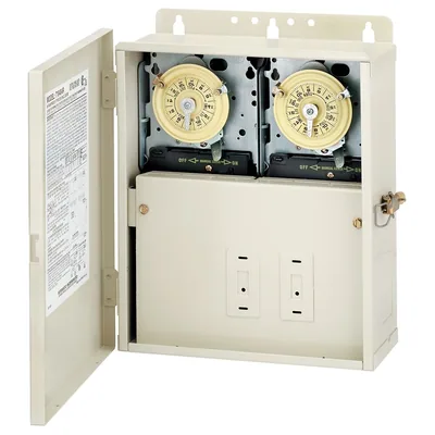 Pool Timer Control Panel