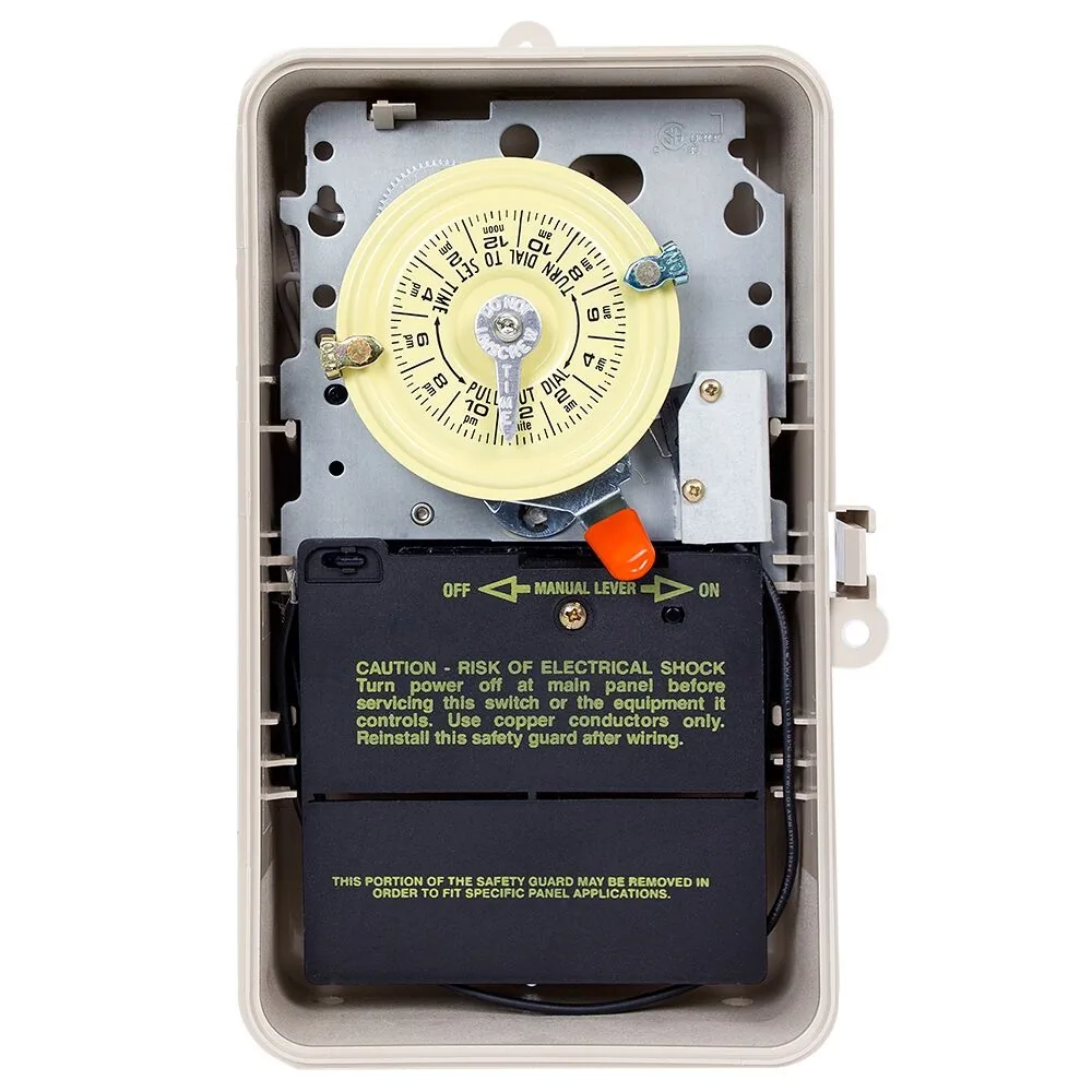 INTERRUPTOR DE TIEMPO/CAJA PLÁSTICA BEIGE