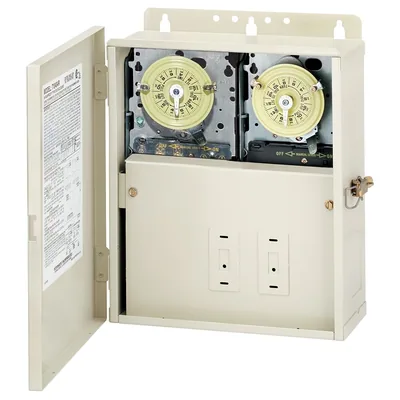 Pool Timer Control Panel