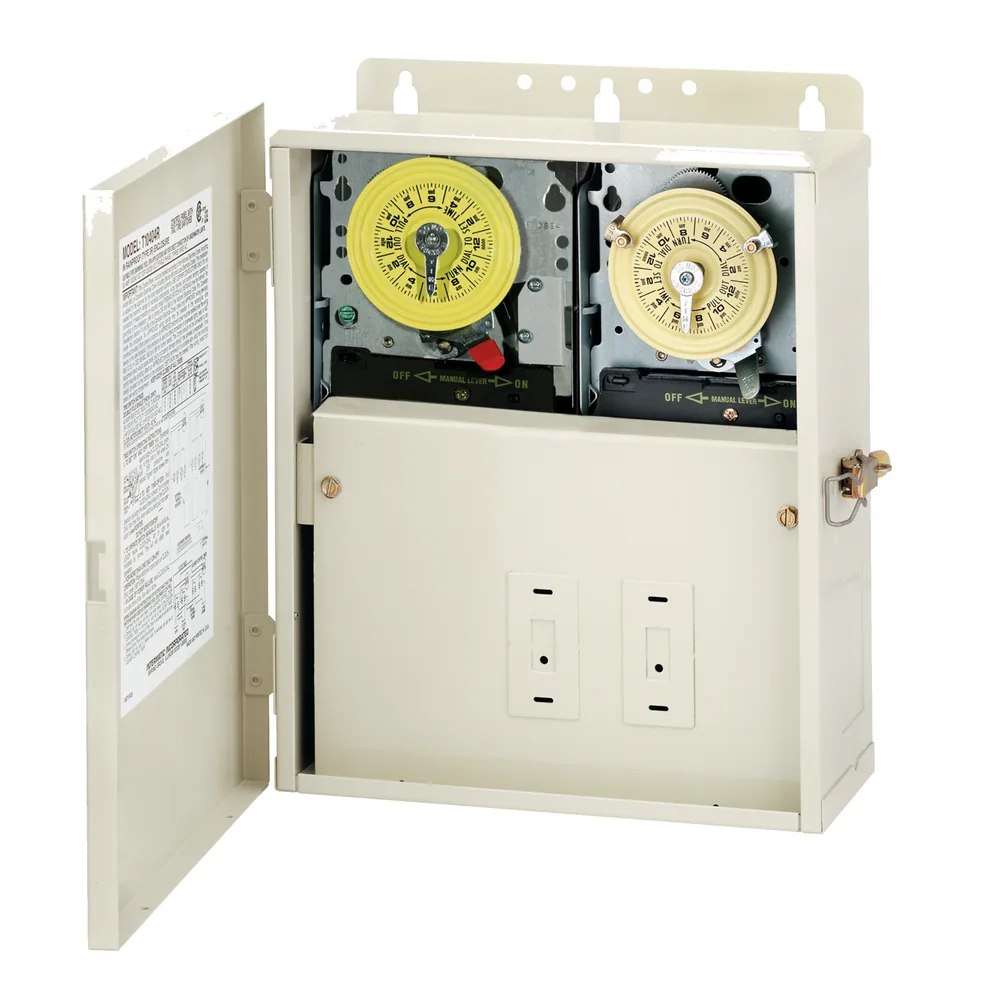 Pool Timer Control Panel