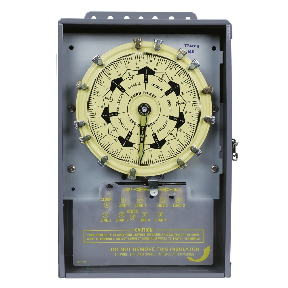 INTERRUPTOR DE TIEMPO INTERMATIC DE 7 DÍAS