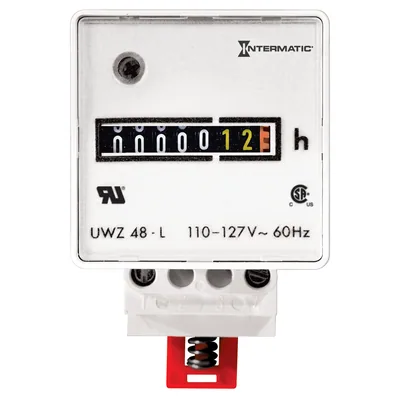 AC HOUR METER,24V,DINRAIL MNT