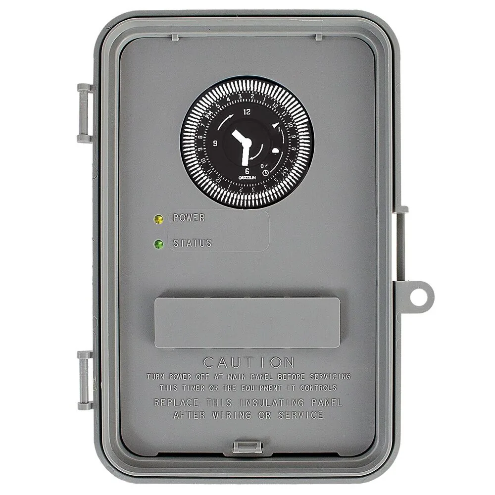TIMER PARA CALENTADOR DE AGUA, 24HR