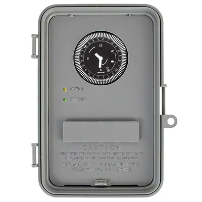 TIMER PARA CALENTADOR DE AGUA, 24HR