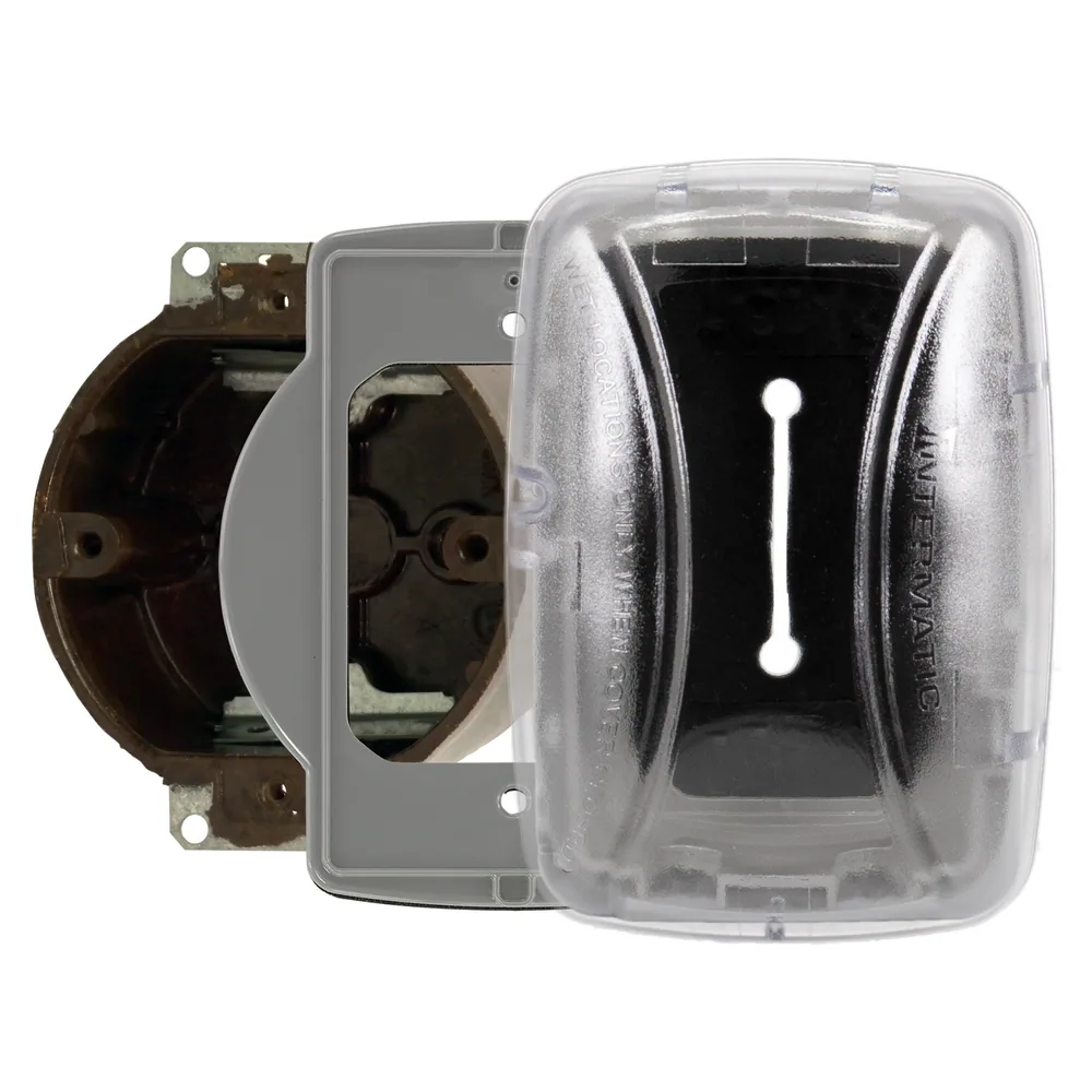 TAPA EN USO CON ADAPTADOR PARA CAJA REDONDA