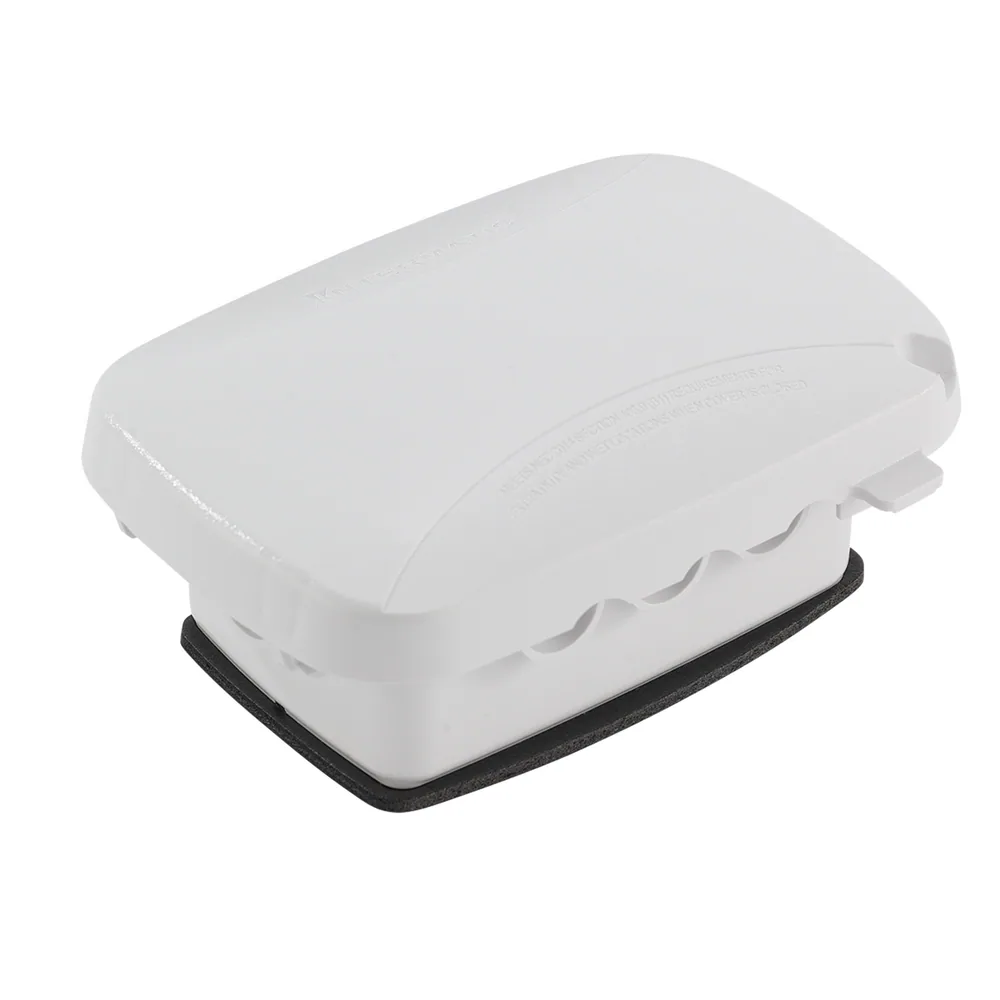 TAPA A PRUEBA DE INTEMPERIE, SENCILLO, VERTICAL/HORIZONTAL 2.25 BLANCO