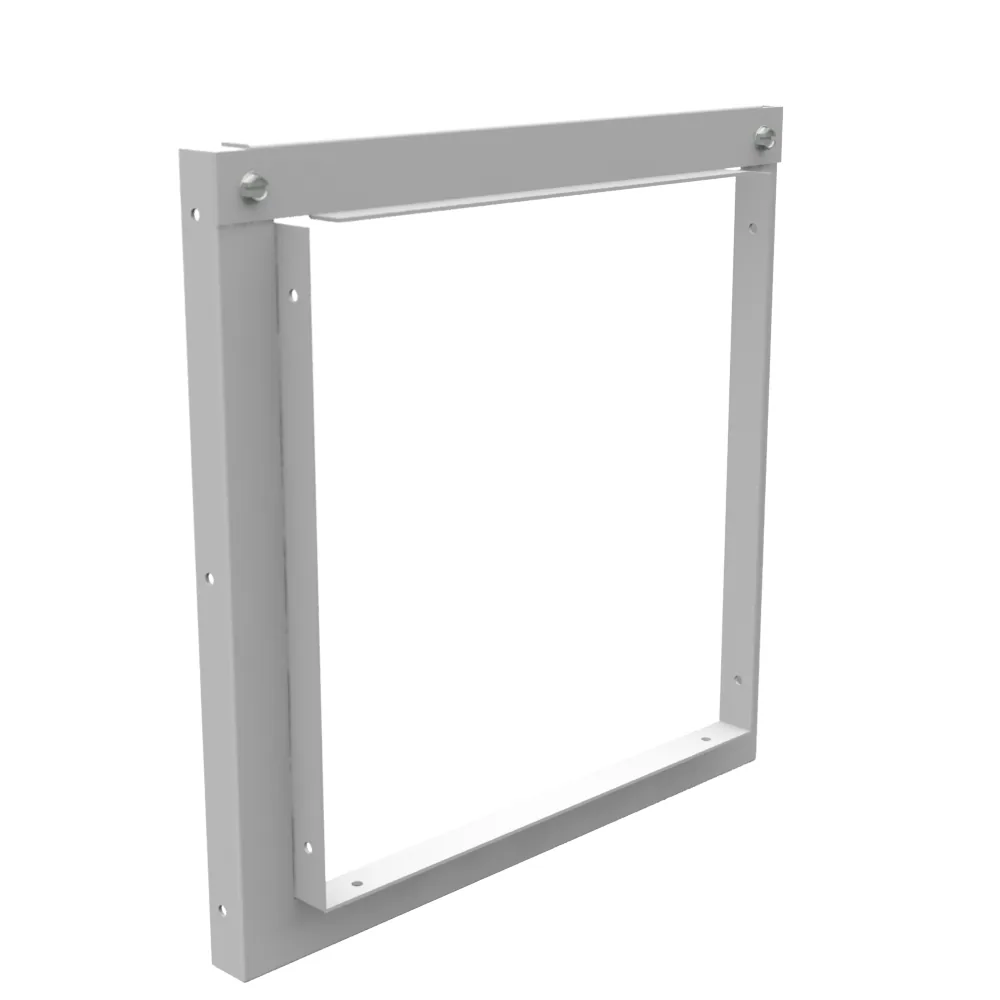 Reductor de ducto cuadrado 12x1.38x12 Tipo 1 Certificado UL Acero gris ANSI 61