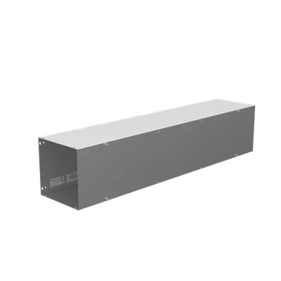 10X48X10 Screw Cover Wireway UL Listed Type 1 Steel No Knockouts No Paint