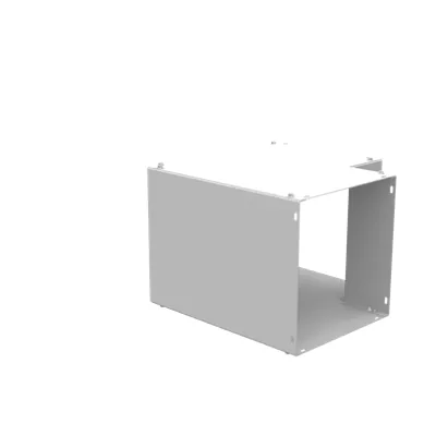 Wireway Elbow 90 Top Access Type 1 10x10 Screw Cover ANSI 61 Gray Steel No Knockouts