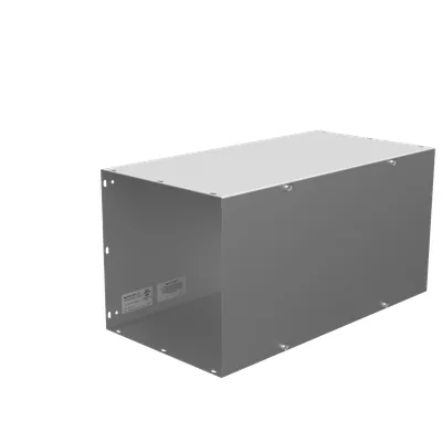 12X24X12 Screw Cover Wireway UL Listed Type 1 Steel No Knockouts No Paint
