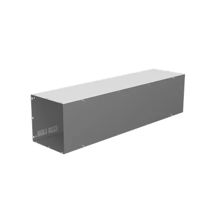 12X48X12 Screw Cover Wireway UL Listed Type 1 Steel No Knockouts No Paint