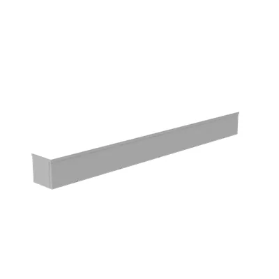 12X72X12 Screw Cover Wireway UL Listed Type 3R Steel No Knockouts ANSI 61 Gray Quad D Knockout for Lock
