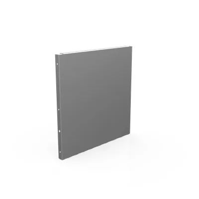 Wireway End Type 1 12x12 Screw Cover No Paint Steel No Knockouts