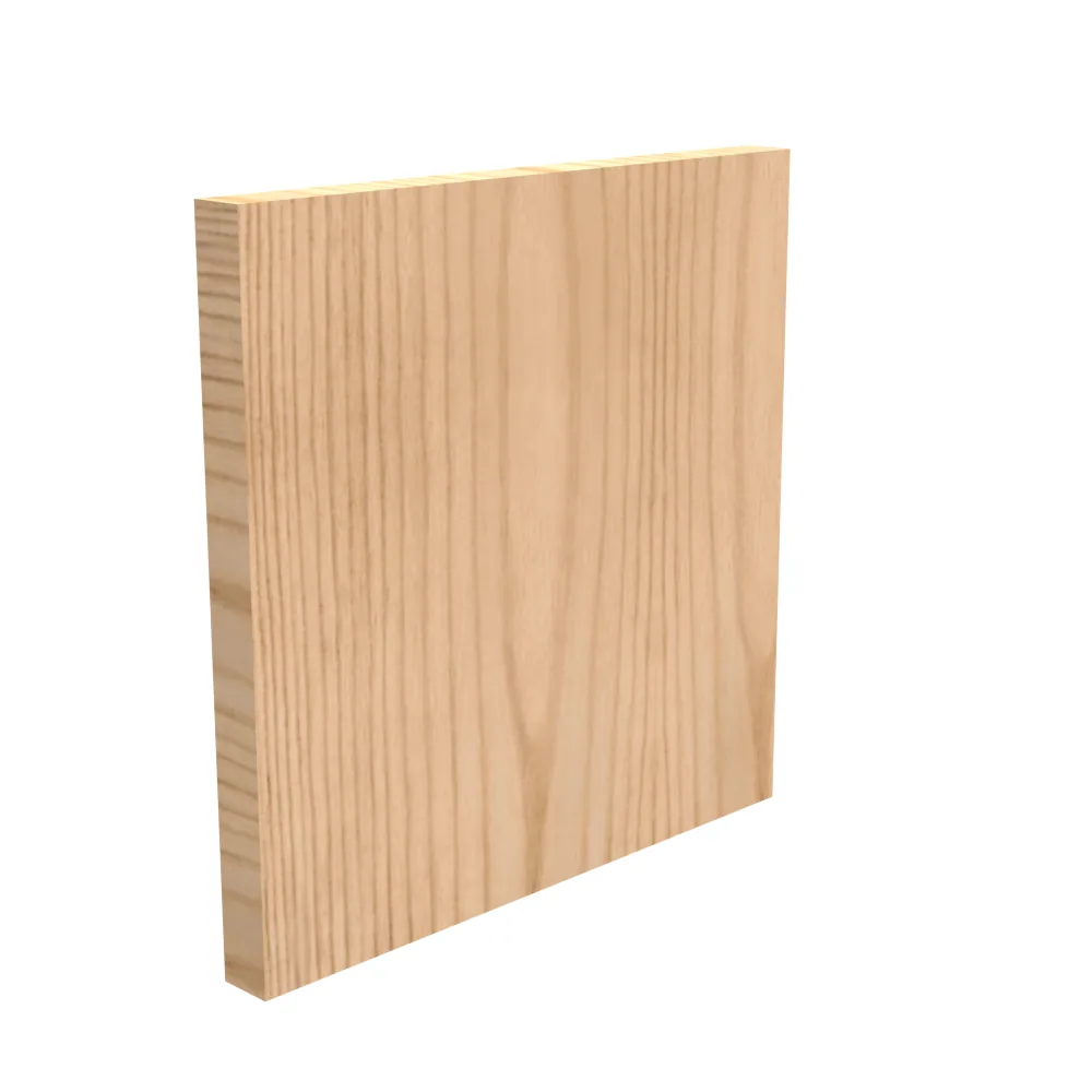 Panel posterior 9x9 No listado UL Madera Sin pintura Sin agujeros de montaje
